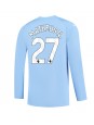 Manchester City Matheus Nunes #27 Domaci Dres 2023-24 Dugim Rukavima